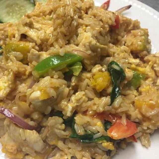 101. Pumpkin Fried Rice.
