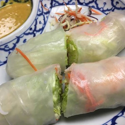 A2. Fresh Salad Rolls.